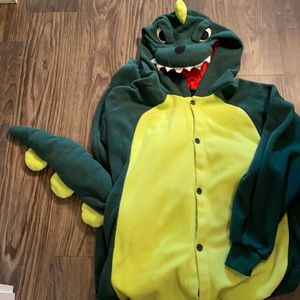 Dinosaur onesie